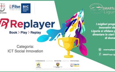Replayer winner in the ICT category of SMARTcup Liguria 2020