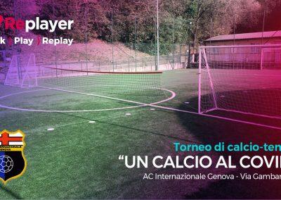 Un calcio al covid