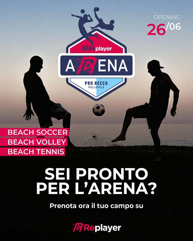 Replayer Arena porta i beach sports nel futuro