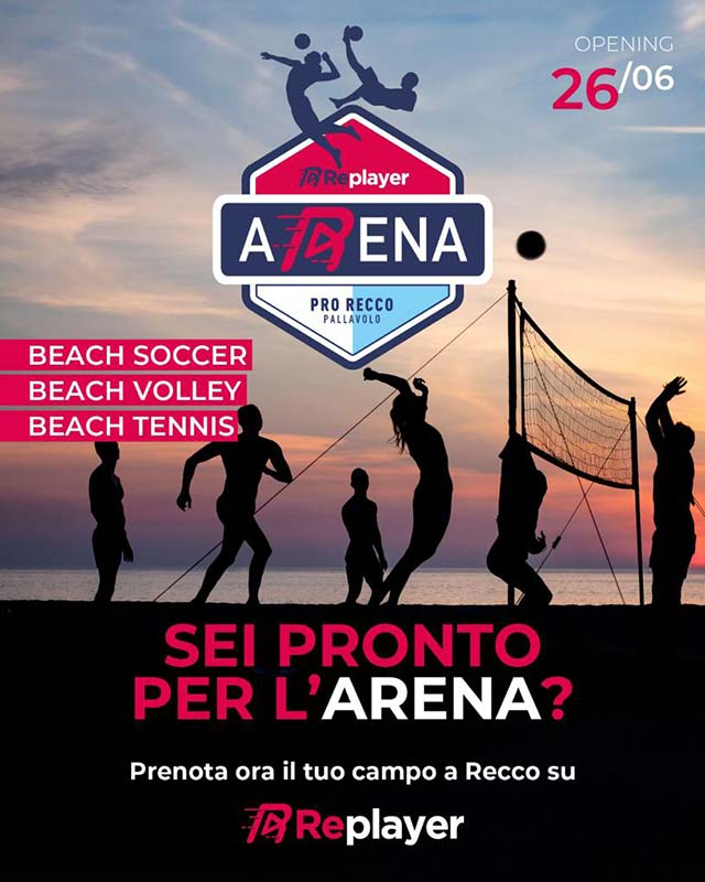 Replayer Arena porta i beach sports nel futuro